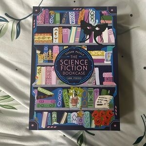 Fairyloot Science Fiction Bookcase Puzzle